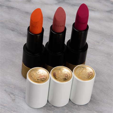 hermes beauty lipstick|best Hermes matte lipstick.